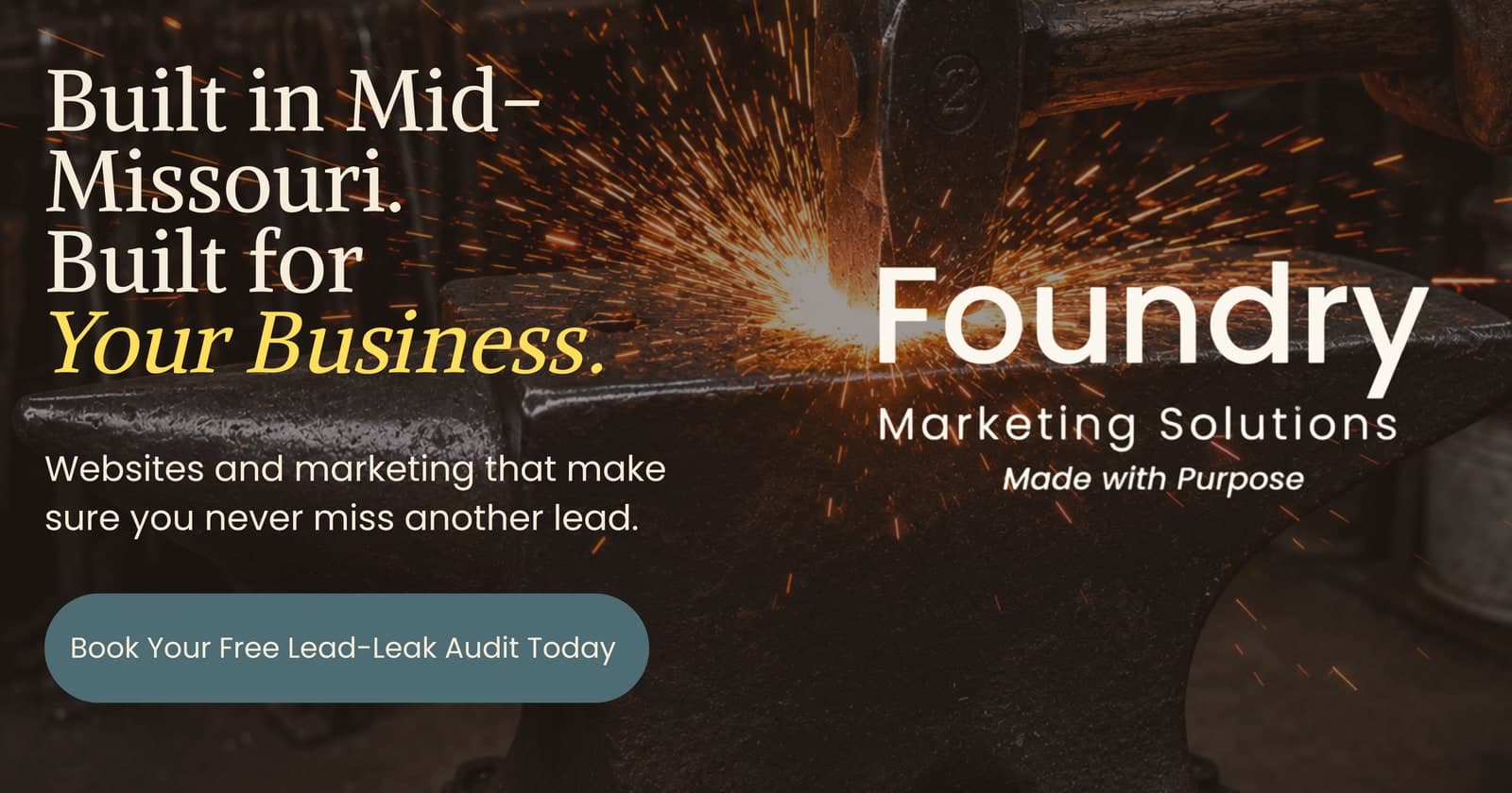 Built in Mid-Missouri, built for your business — brand graphic